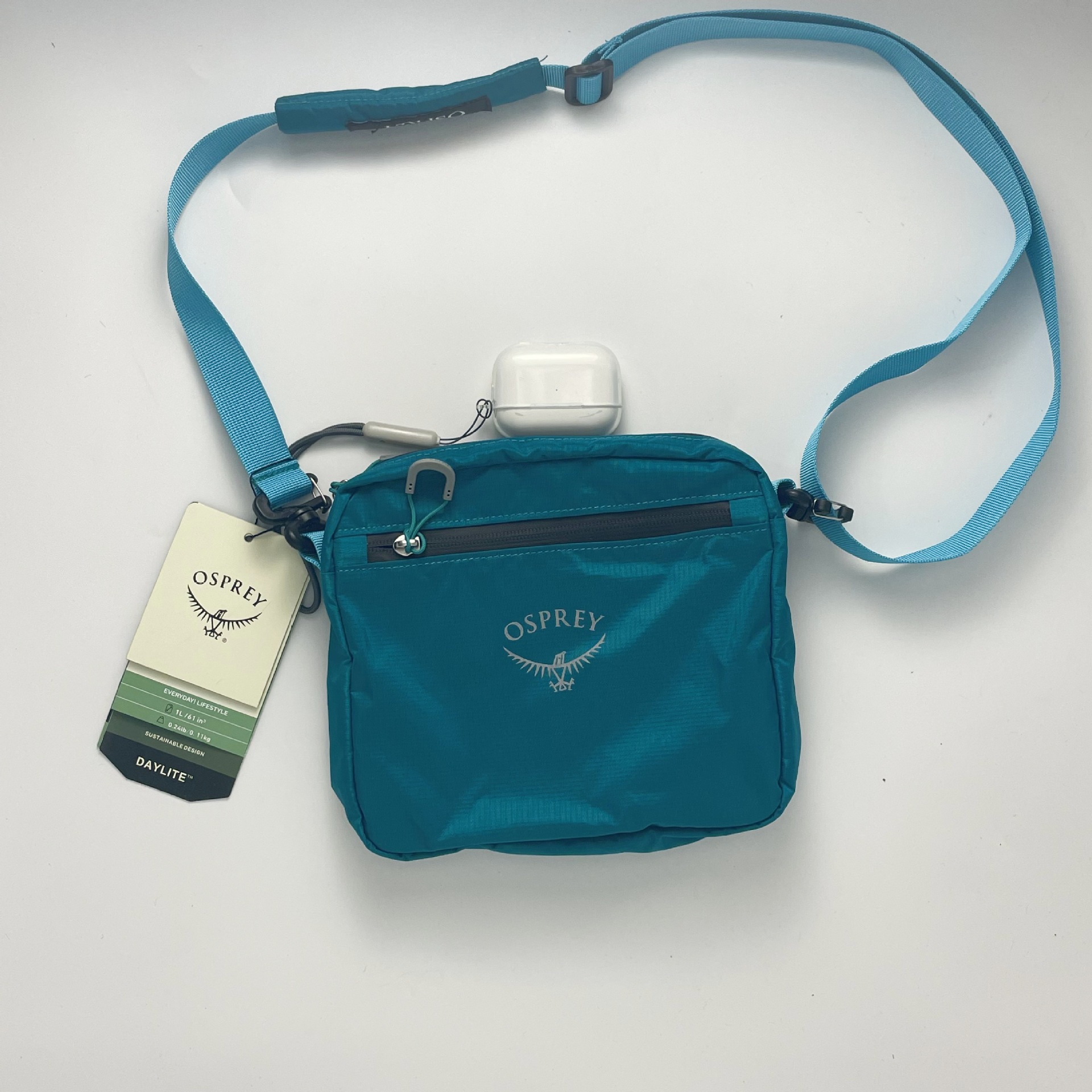 OSPREY 캐주얼 야외 경량 어깨 가방 크로스 바디 백 유니섹스 여행 올 매치 여행 간단한 올 매치