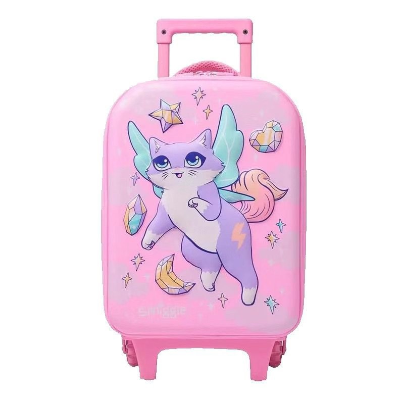 Australia smiggle equipaje para niños súper lindo escuela primaria trolley maleta de viaje caja de almacenamiento para bebé nuevo