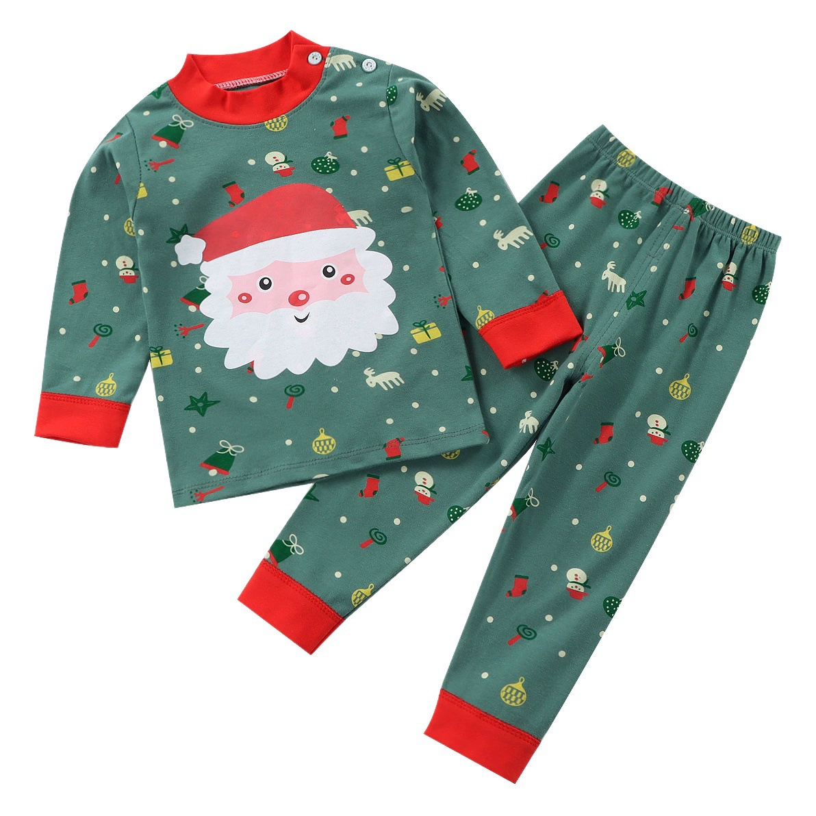 Детский нижний костюм для девочек, детская хлопковая осенняя одежда, Осенние штаны, хлопковая теплая детская пижама для мальчиков оптом