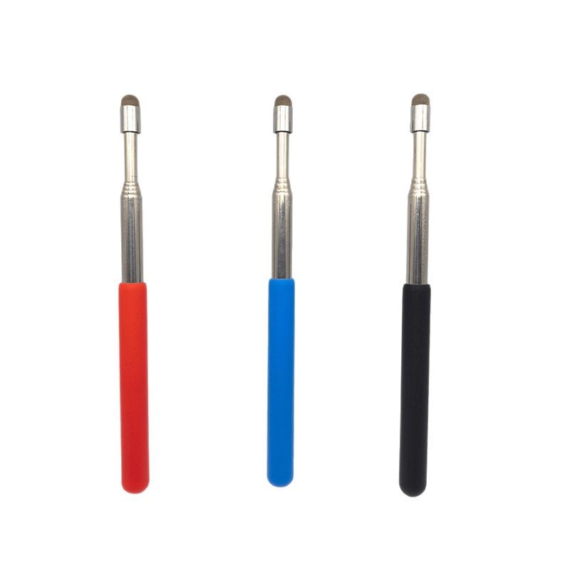 Lápiz táctil retráctil especial para maestro retráctil cabeza táctil tela sensible pantalla táctil barra de enseñanza para tablero negro electrónico