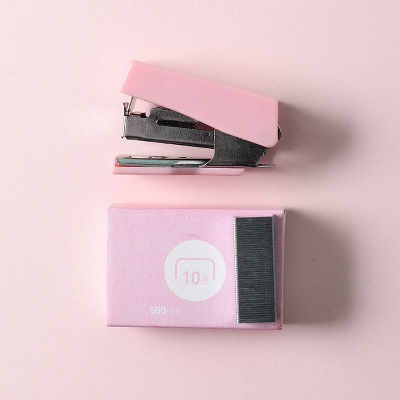 Simple Macaron Color Office Stapler Set display picture 5