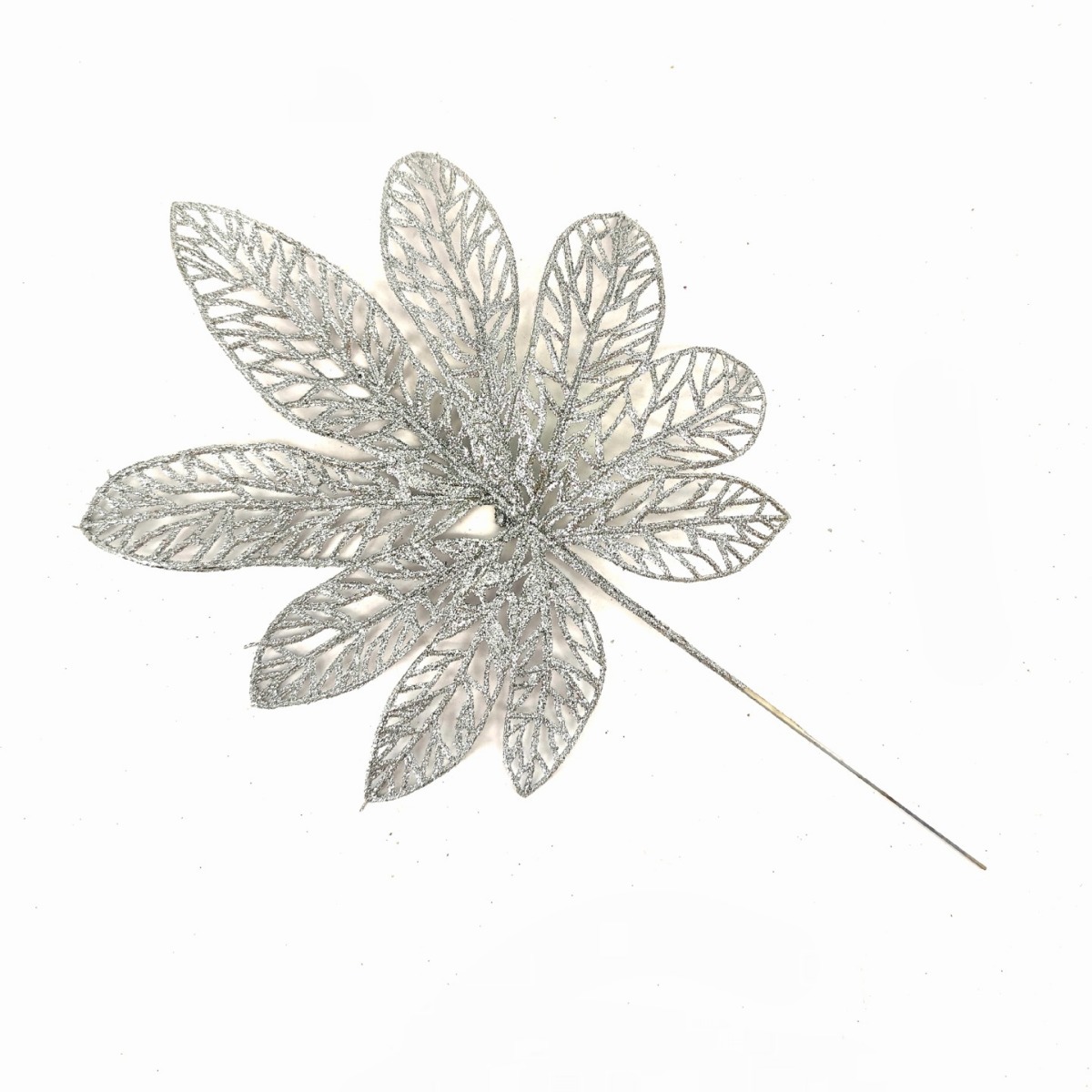 Transfronterizo nuevo polvo de oro de Navidad de imitación de gran tamaño, decoración especial de Navidad, adornos para el hogar, polvo de oro, hojas de bayam