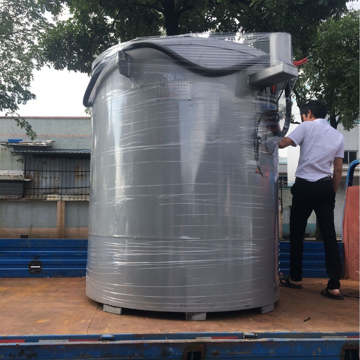 井式气体氮化炉 650°c井式热处理炉 钢制零件气体渗碳炉