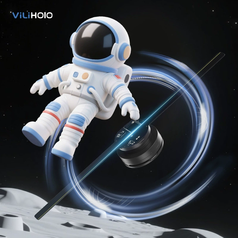 3d hologram fan projector holographic fan advertising