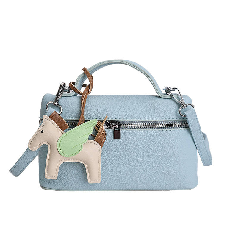 Bolso de mano de alta calidad coreano para mujeres 2026 nuevo nicho de bolso de caja de lujo ligero casual simple hombro bolso de mujer