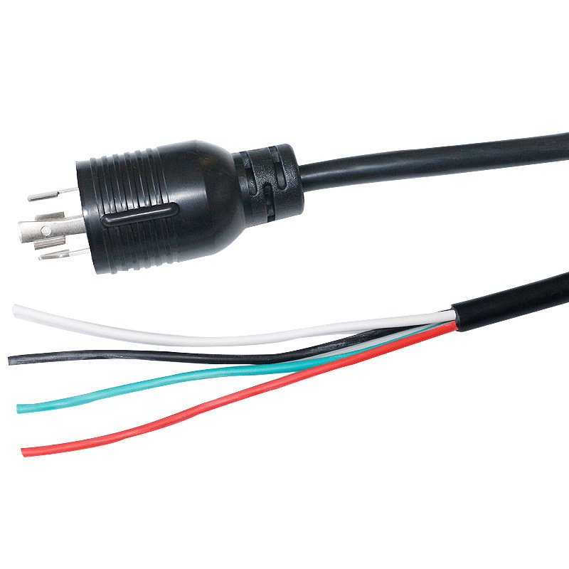 Us Standard L14-30P Plug Power Extension Cord, Us Standard Self-Locking Plug, Ul Anti-Fall Generator Plug