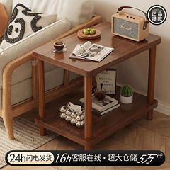 ソファーのサイドのいくつかのサイドキャビネットの小さいタイプの家庭用の簡単で現代的なテーブルの小さいお茶のいくつかの寝室のベッドの頭の実木の小さい角のテーブル
