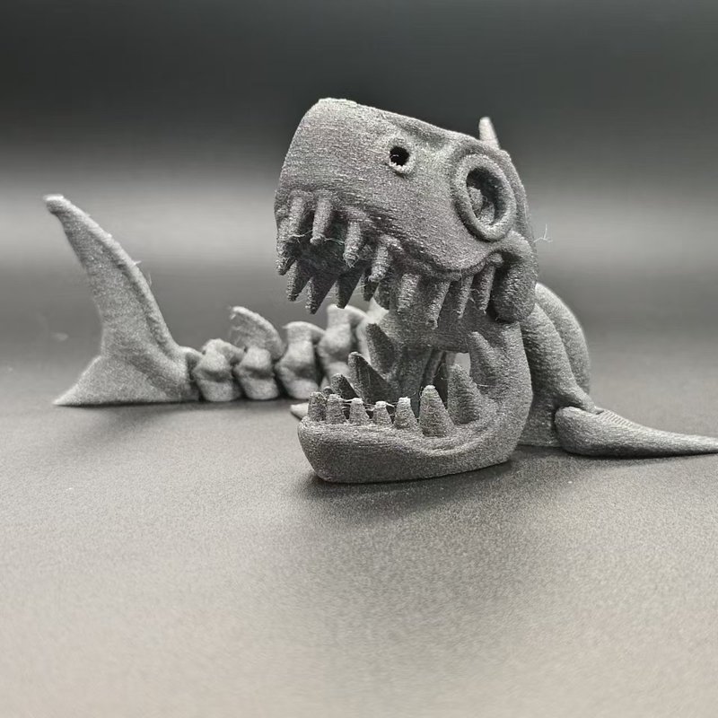 3Dプリントサメ全身関節可動造形露店スイングクリエイティブ子供新玩具装飾プレゼント|undefined