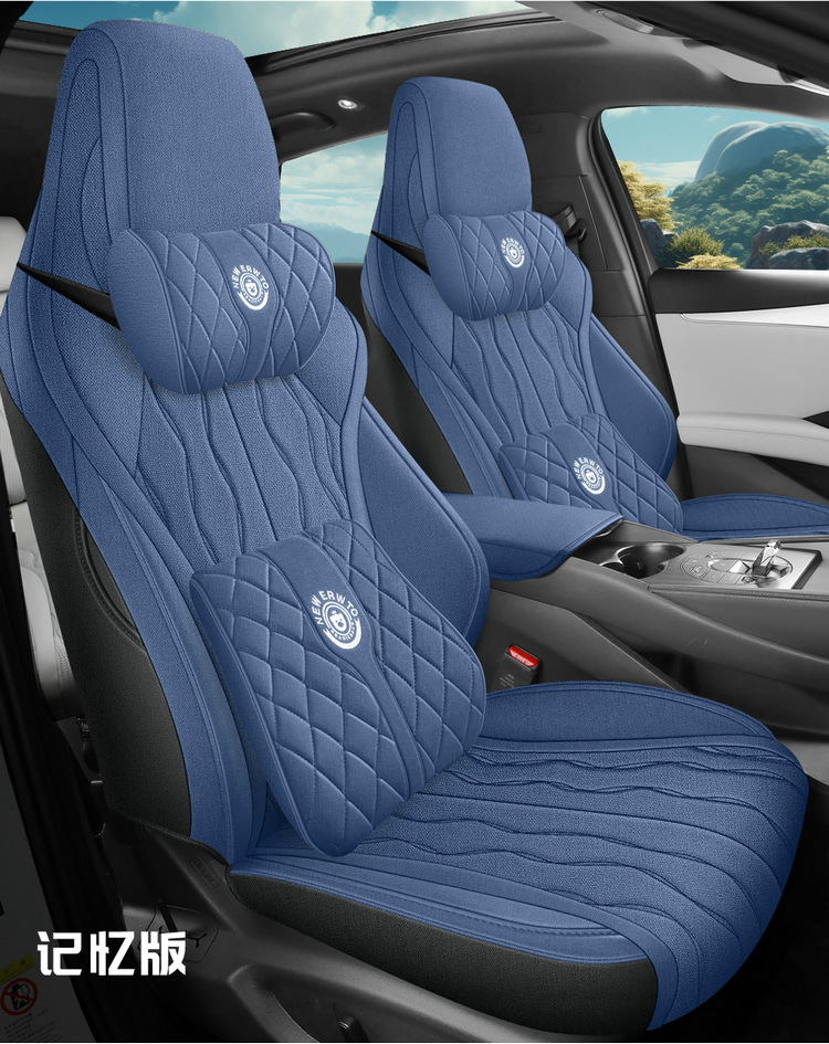 BYD Seal 06 Special Car Seat Cover Four Seasons Breathable Full Surrounding Cushion Full Hemp Car Cushion Seat Cover
