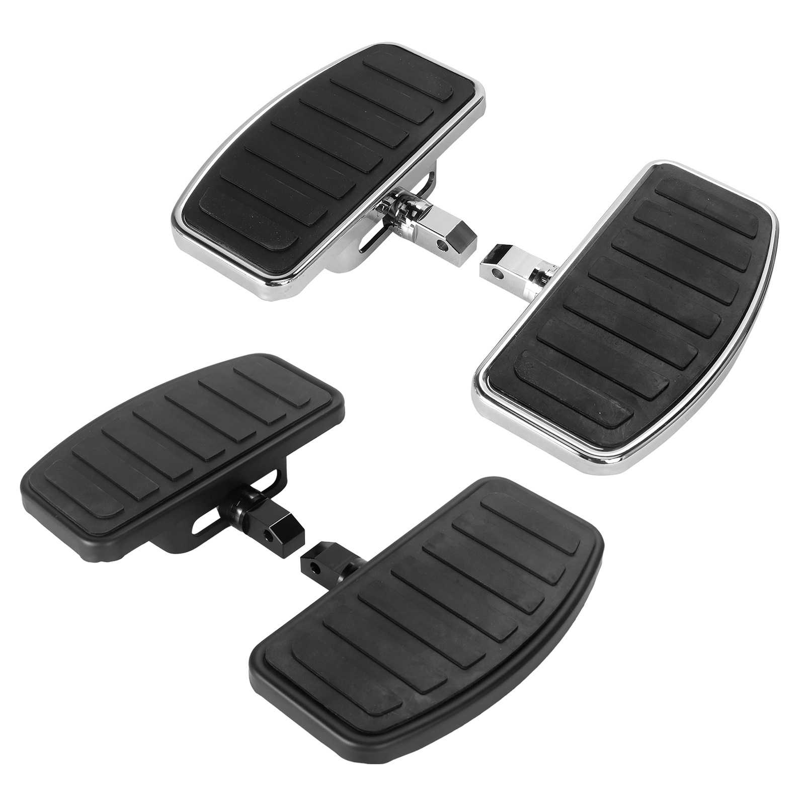 Motorcycle Accessories Modified Front and Rear Large Footrests Rest Footrests Suitable for Honda Vtx 1300/1800