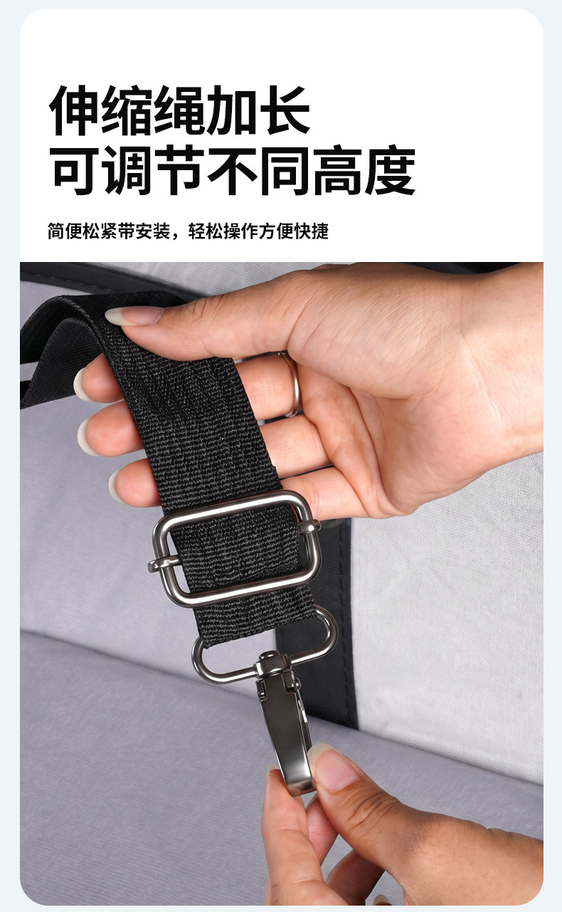 2026 New Model Car Rear Seat Sleeping Extension Board, Car Travel Bed, Foldable Rear Seat Camping Sleeping Bed for Suvs