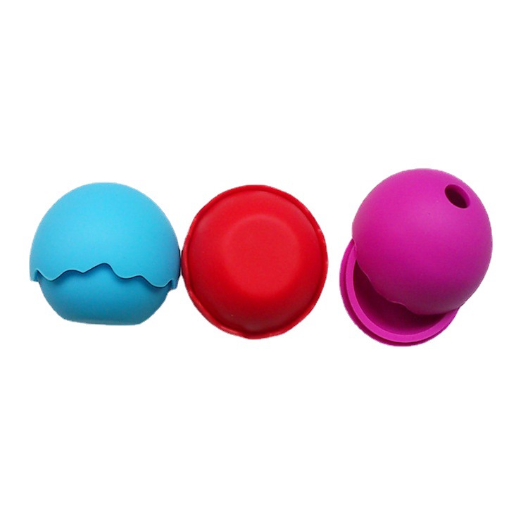 惠久新款波浪纹冰球 厂家直销 创意硅胶冰球 时尚礼品