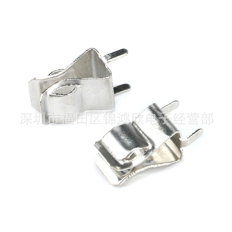 PCB板焊接6*30mm保险夹 黄铜保险管丝座 保险丝支架 保险管夹