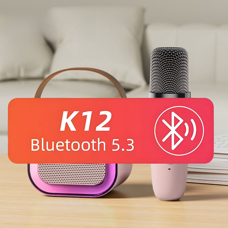 Douyin K12 Bluetooth スピーカーマイク一体型スピーカー屋外スピーカーカラオケ Bluetooth 小型スピーカー Bluetooth スピーカークロスボーダー|undefined