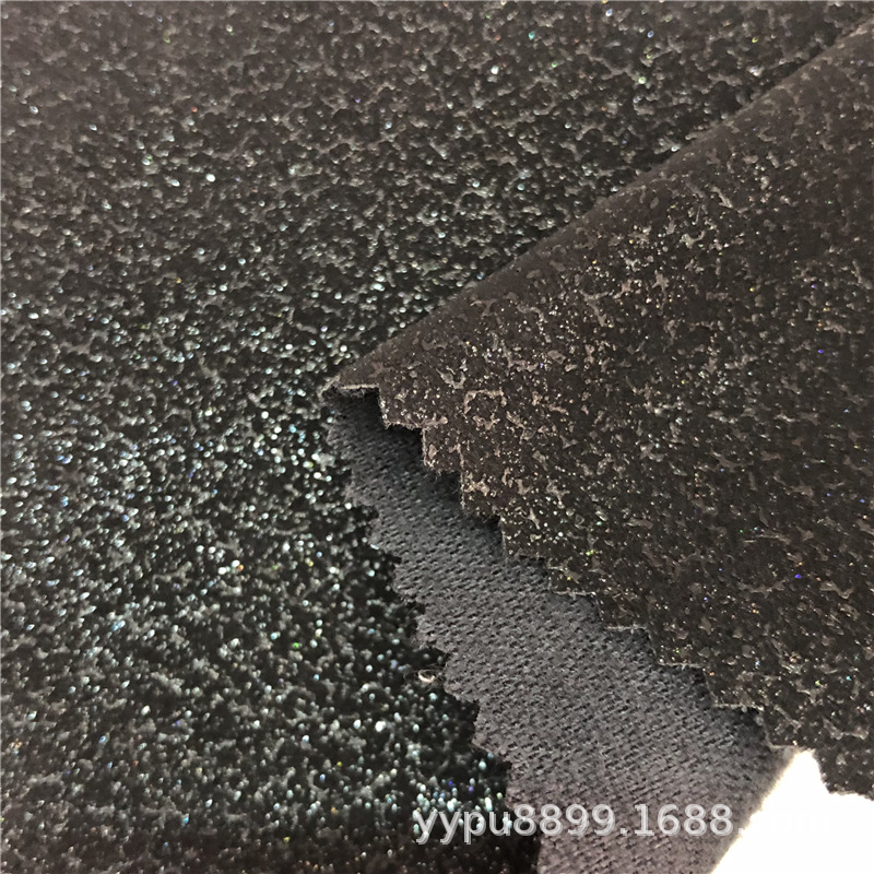 厂家直供雪饼纹pu止滑皮pu皮革鞋革箱包装饰人造革鞋材布料批发