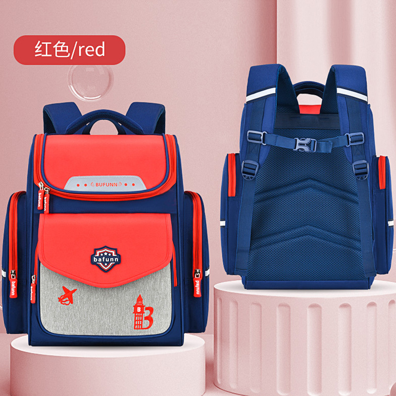 26 nuevas mochilas espaciales para estudiantes de primaria 1 - 3 - 6 grados mochilas para niños 6 - 9 - 12 años de edad para reducir la carga de hombres y mujeres