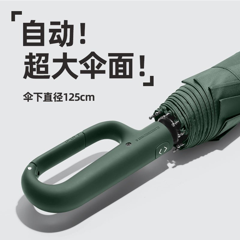 Paraguas plegable completamente automático gran venta al por mayor más tamaño protección solar paraguas hombres y mujeres paraguas de sol publicidad personalizada