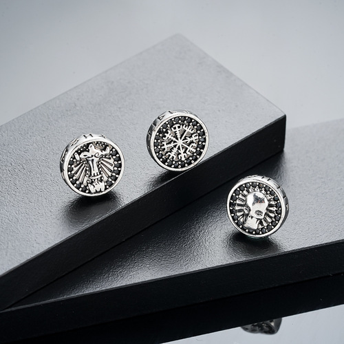 Vintage magnetic ear clip men cross-border European and American style fashion trend ear bone clip women personality design no ear piercing ear accessories 