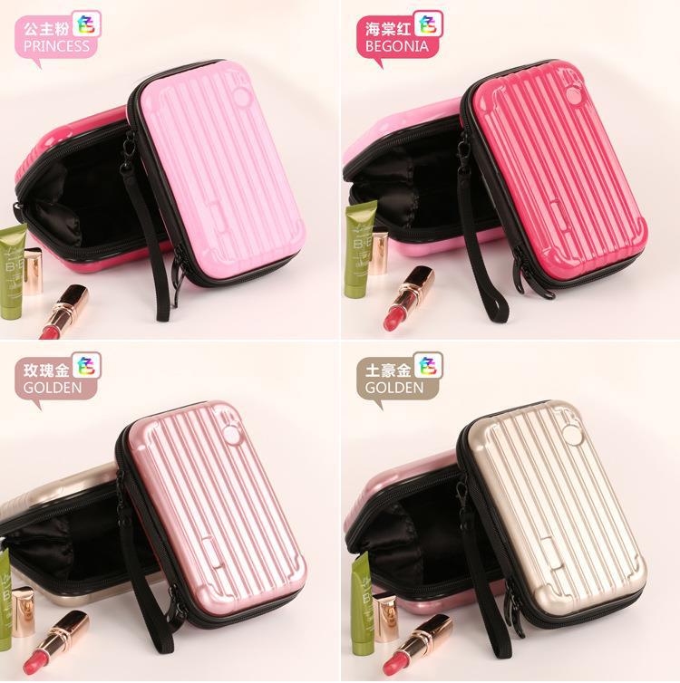 Cosmetic Bag Pc Cute Cosmetic Bag Women's 2023 Handbag Portable Hard Shell Multifunctional Washing Crossbody Storage Bag Cosmetic Bag Pc Cute Cosmetic Bag Women's 2023 Handbag Portable Hard Shell Multifunctional Washing Crossbody Storage Bag