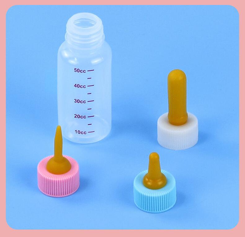 Botella de alimentación de mascotas botella de alimentación de un solo perro botella de alimentación de gato cachorro gatito botella de alimentación 50ml 120ml