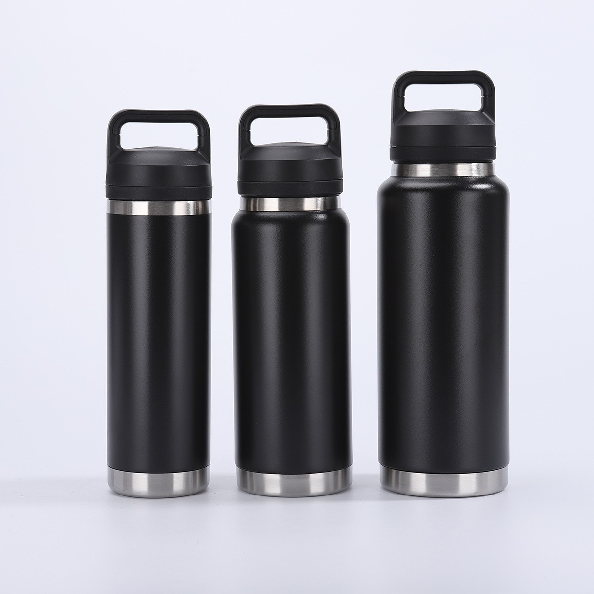 Transfronterizos de alta capacidad de viaje de 1100ml hervidor de agua 304 acero inoxidable doble taza de vacío hervidor de agua portátil al aire libre