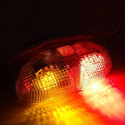 turn signal integrated assembly, Motorcycle tail