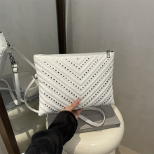 斜跨信封女大包休闲复古时尚斜挎小方包2025新款个性女士单肩包