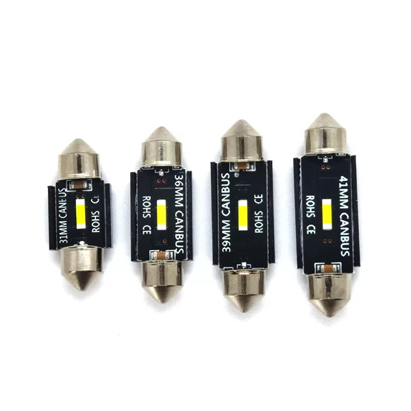 canbus decoding 1860 double pointed light 31MM 36MM 39MM 41MM car led roof light reading light
