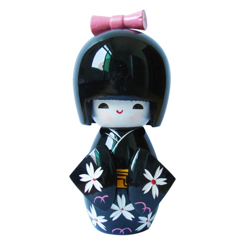 Japanese Folk Kimono Doll Three-piece Puppet Muwa Japanese Decorative Ornaments Wall Doll Izakaya Decoration