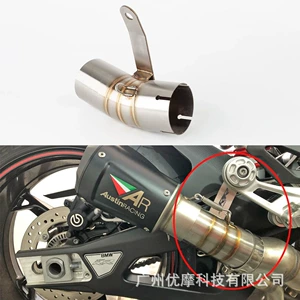 Motosiklet qaz borusu orta hissə S1000Rr S1000R S1000 Rr üçün