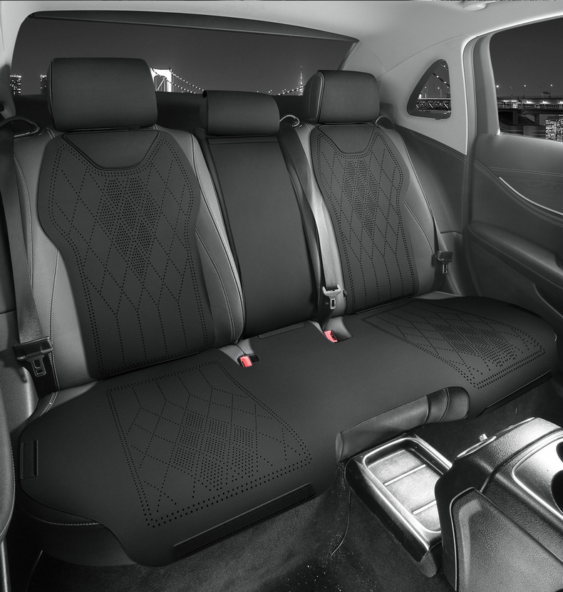 Car Seat Cushion, Universal for All Seasons, Suede Car Seat Cushion, New Small Waist Saddle Cushion, Summer Thin Seat Cover