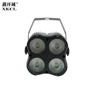 Mini Four Eyes Small Parklight Full Color Stage Light RGB Full Color Staining Light Bar Wedding Performance Equipment ktv