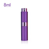 Metal transparent glossy liner, perfume, container, sprayer, spray, 8 ml