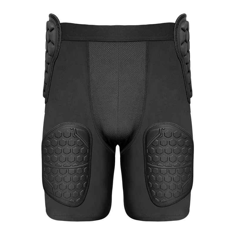 Pantalón corto anticolisión negro TWA-0164