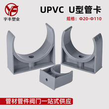 PVC-U�ܿ�U�Ϳ� 20 25 50 PVC�oˮ������̶��܊AUPVC����U�͹ܿ�