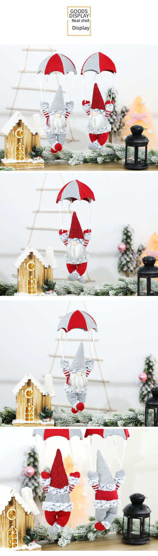 Kerstkabouter hanger decoratie voor raam als kerstcadeau_voghion.com