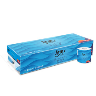 Clean soft commercial roll paper 3 140g core roll paper hotel home toilet paper wholesale j