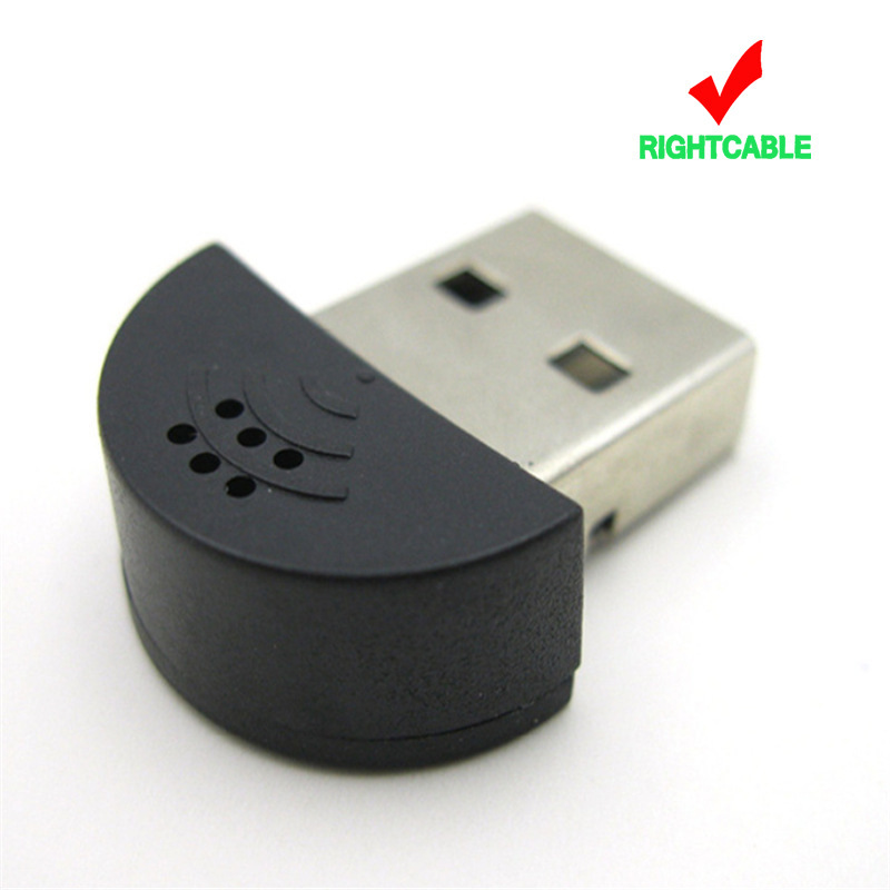 USB MINI Micro Microphone MINI Microphone USB Microphone Laptop Chat Recording USB Sound Card