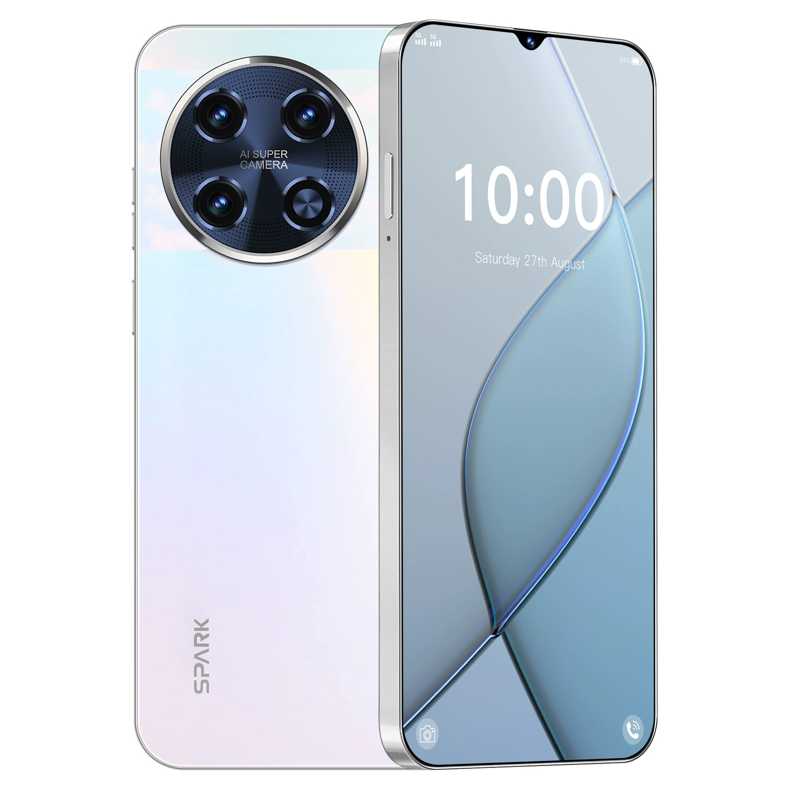 Cross -border мобильный телефон Spark 20 Pro+ 6.8-дюймов Incell большой экран 2+16GB полностью один иностранная торговля от имени Android