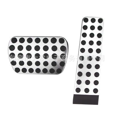 Dekorativ pedal başlıqları – stainless steel