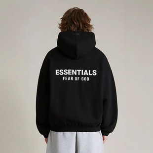 �羳25SS 24FW�Bñ�l��ESSENTIALS����ñ��Hoodie���w���zӡ��