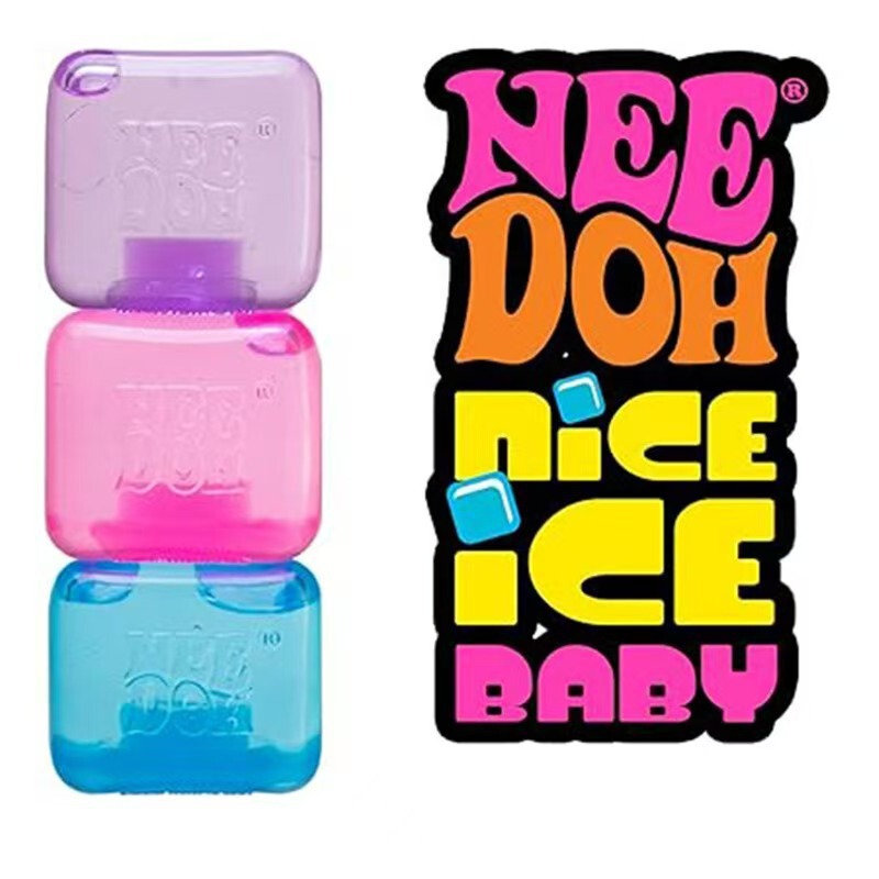 Cross-Border Needo-H Nice Cube Stress-Relief Cube Sensory Toy for Stress Relief, Puzzle, and Bounce-Back