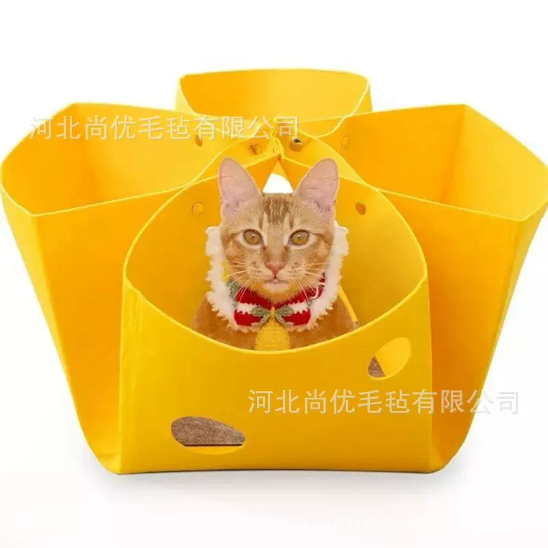 猫咪钻洞玩具迷宫隧道玩耍游戏垫四季通用耐抓咬毛毡躲猫猫通道