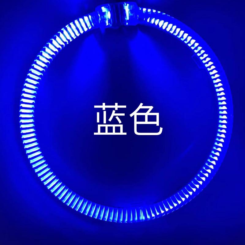 Alto brillo LED guía de luz Ángel ojo 3,0 pulgadas 2,5 lente del coche Lámpara decorativa diablo ojo LED Ángel ojo apertura