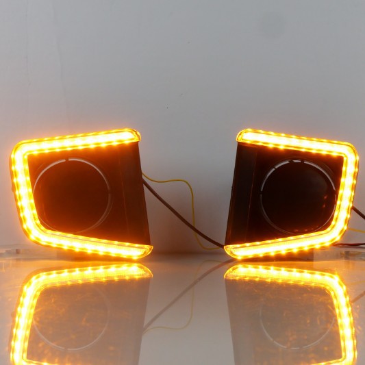 Adecuado para 14-21 Toyota tantu Tunder Luz de marcha diurna LED Luz de marcha diurna Luz de niebla delantera