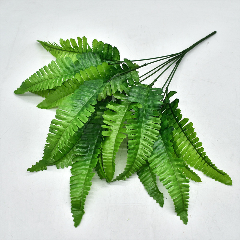 メーカー直販シミュレーション植物プラスチック造花植物壁配材ゴム手触り葉亀背葉緑羅|undefined