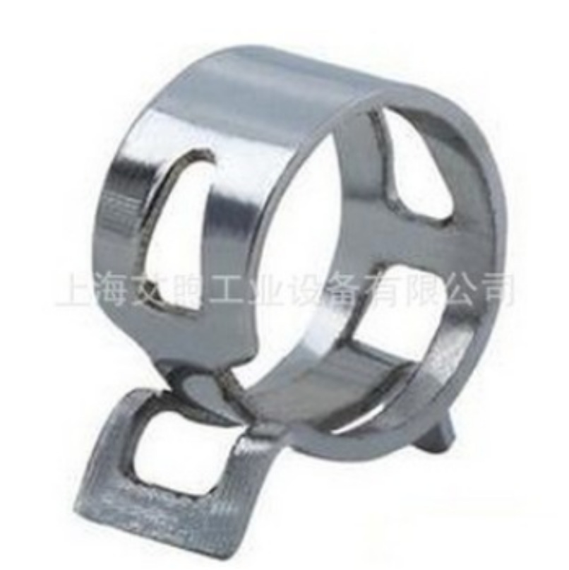 厂家供应不锈钢弹簧卡箍 镀锌弹簧喉箍 可调式钢带型弹性环箍抱箍