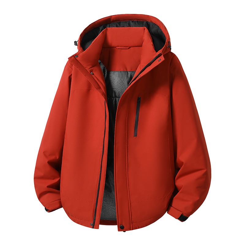Waterproof Padded Jacket For Couples, Thermal Cotton Coat_voghion.com