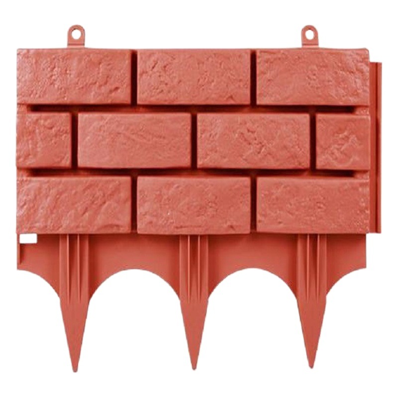 Spot Cross-Border Plastic Fence Garden Lawn Simulated Stone Pattern Fence Villa Garden Greening with Vegetable Garden Fence