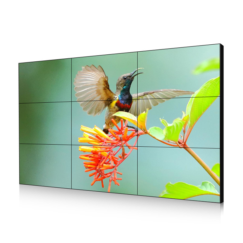 Pantalla LCD de Alta Definición BOE de 46/49/55/65 Pulgadas, Pantalla de Empalme con Marco Ultrafino, Pantalla Grande para Monitoreo de Salas de Conferencias